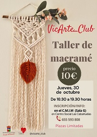 VicArte_Club. Taller de Macramé